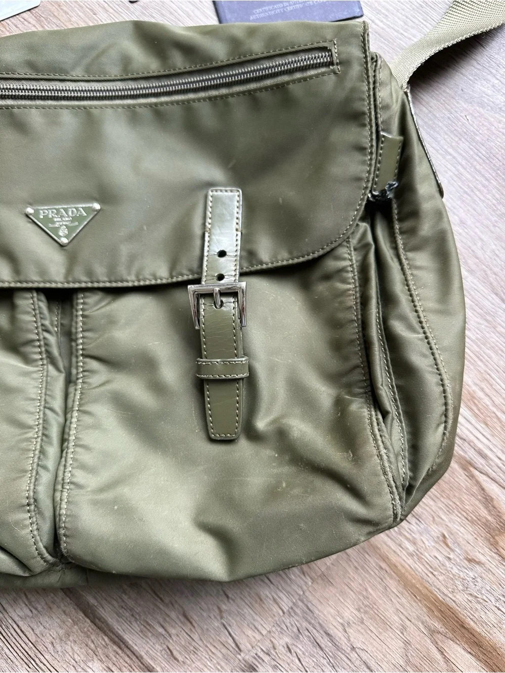 Prada nylon messenger
